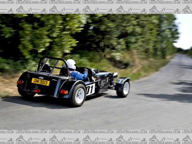 Me going up Croft Hillclimb 7th June 2008